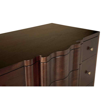 Kiss Three Drawers Wood Dresser