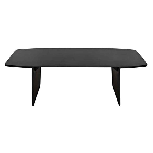 Esprit Steel Black Dining Table