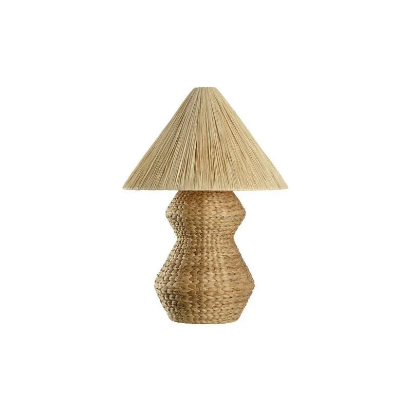 Gael Rattan Textural Shade Table Lamp - LOOMLAN - Wildwood - Table Lamps