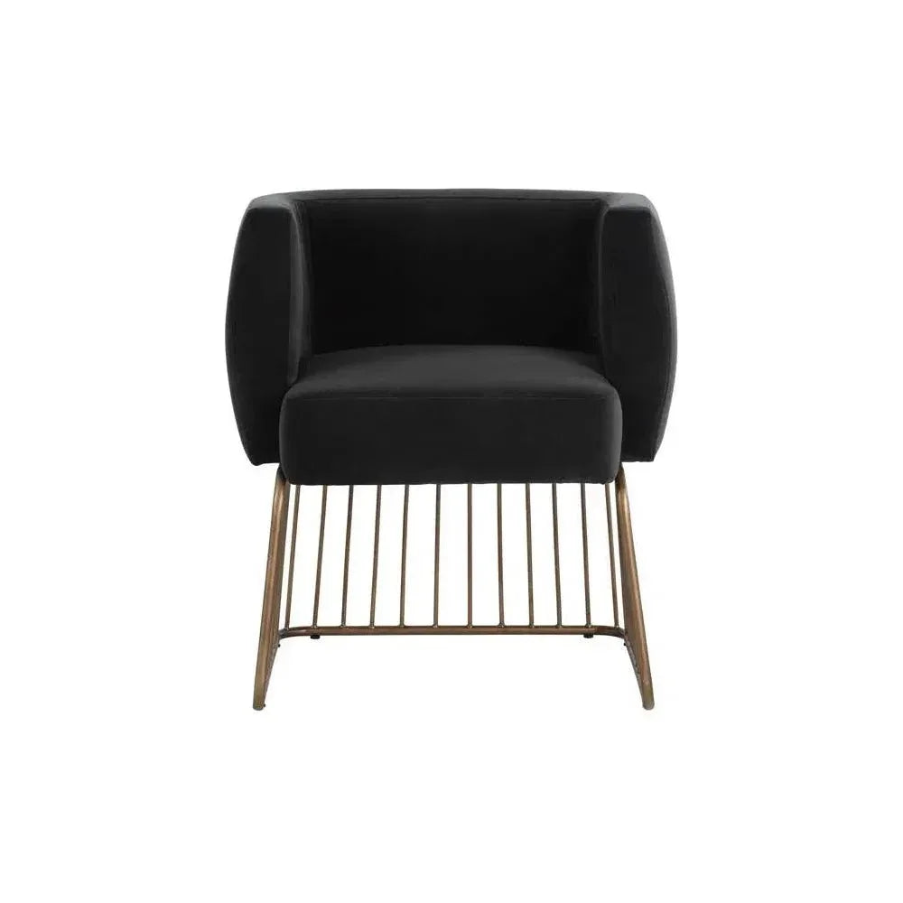 Gala Fabric Dining Armchair - LOOMLAN - SUNPAN - Dining Chairs