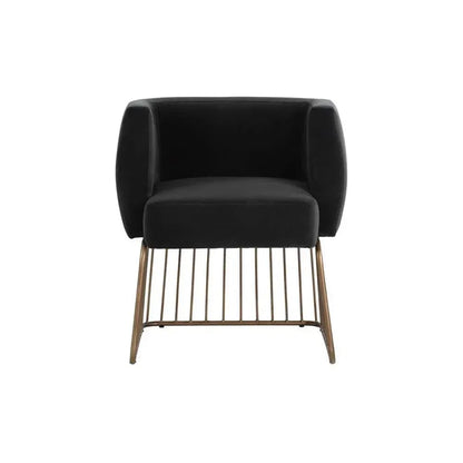 Gala Fabric Dining Armchair - LOOMLAN - SUNPAN - Dining Chairs