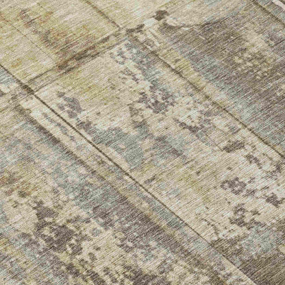 Galara Beige Washable Indoor-Outdoor Rug