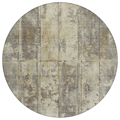 Galara Beige Washable Indoor-Outdoor Rug