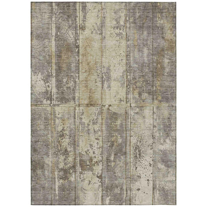 Galara Beige Washable Indoor-Outdoor Rug