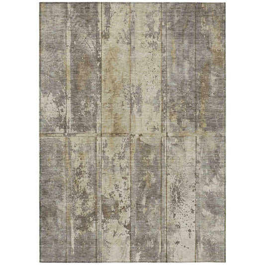 Galara Beige Washable Indoor-Outdoor Rug