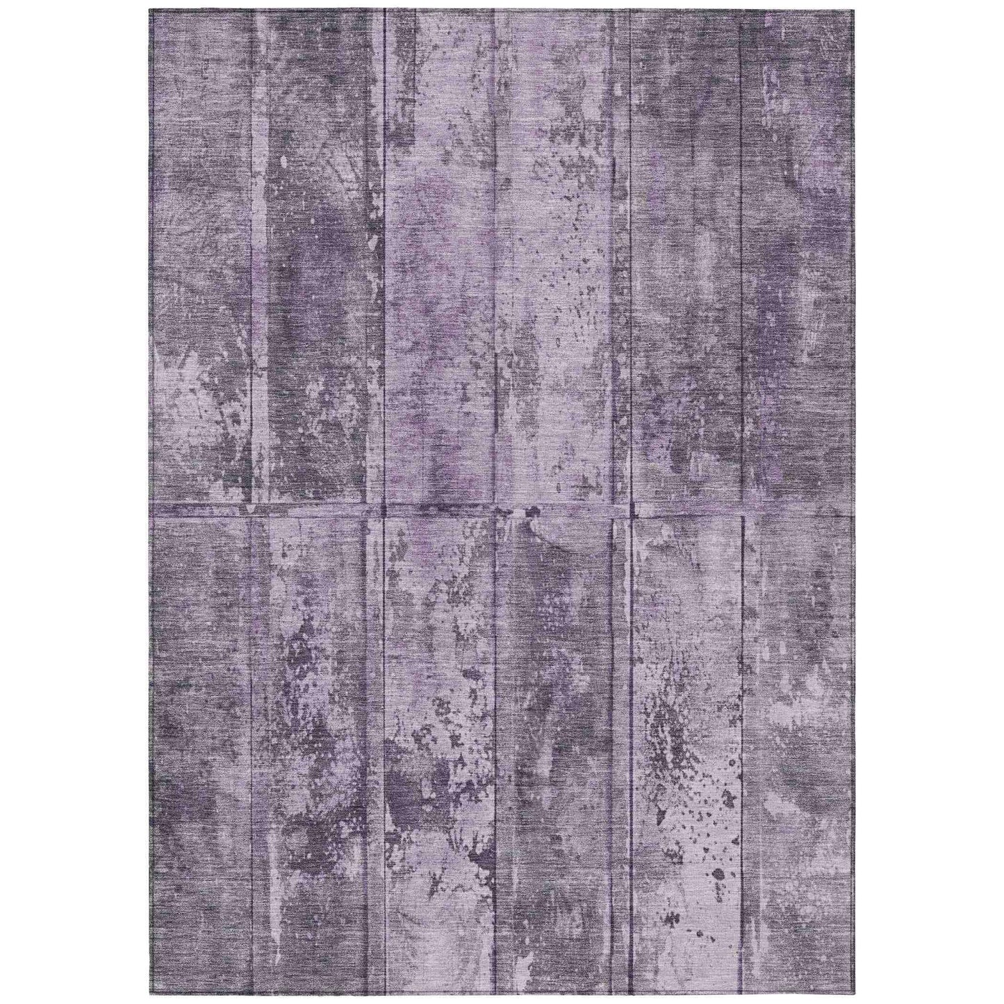 Galara Purple Washable Indoor-Outdoor Rug
