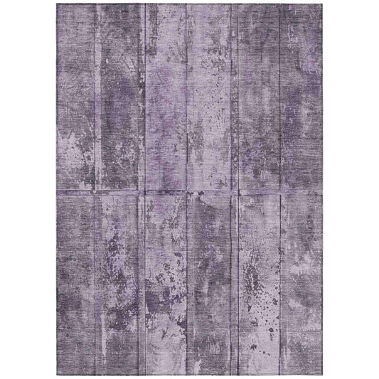 Galara Purple Washable Indoor-Outdoor Rug