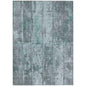 Galara Teal Washable Indoor-Outdoor Rug