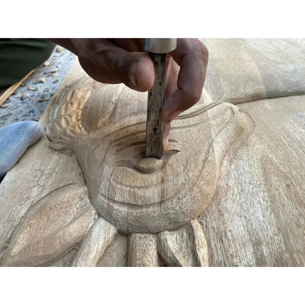 Mother Nature 60" Sideboard Deer Front Doors - LOOMLAN - LOOMLAN - Sideboards