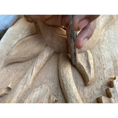 Mother Nature 60" Sideboard Deer Front Doors - LOOMLAN - LOOMLAN - Sideboards