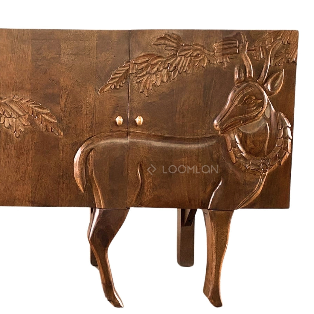 Galaren Deer Front Doors Sideboard