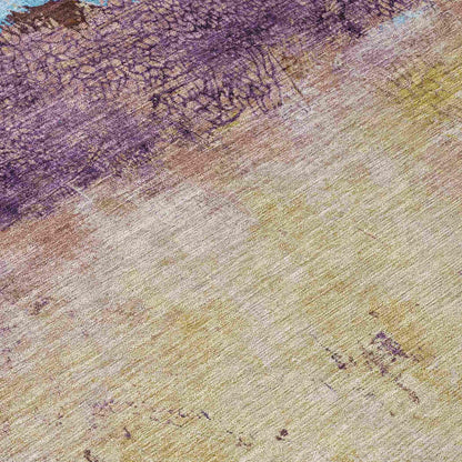 Galaris Orange Washable Indoor-Outdoor Rug