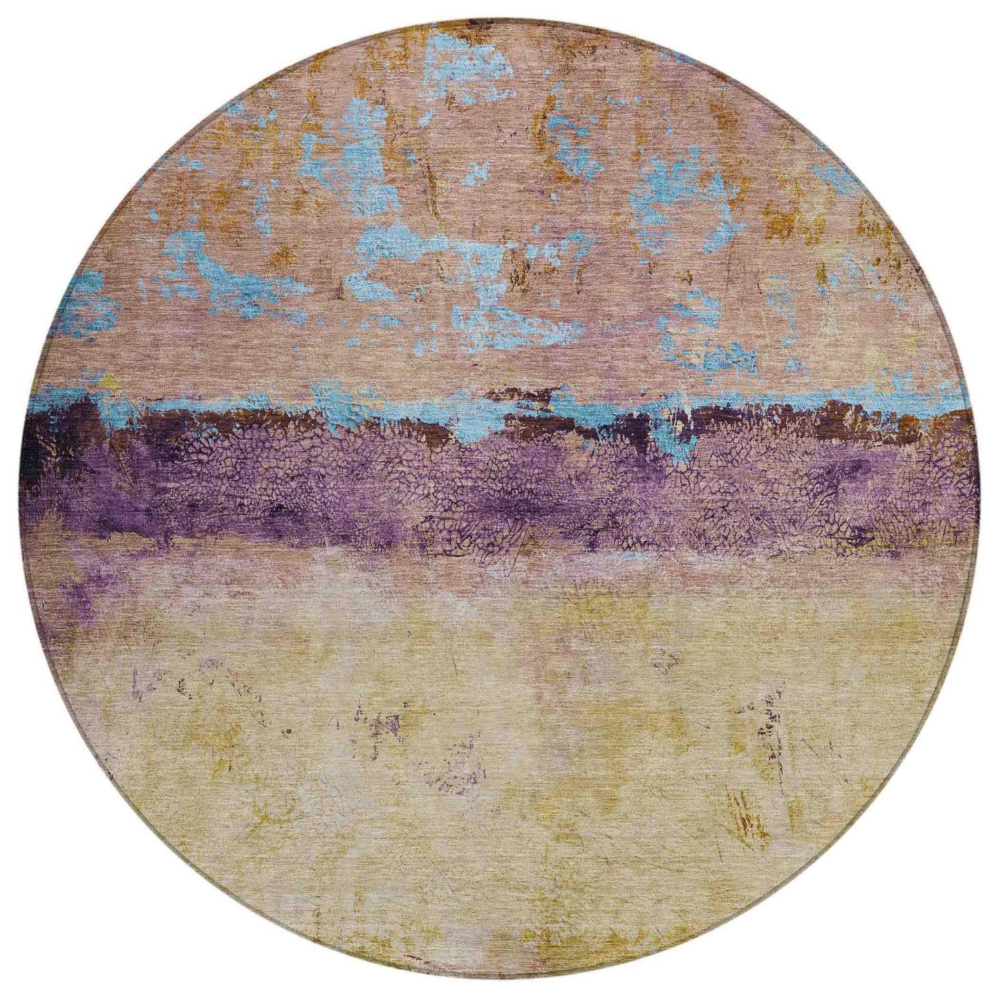 Galaris Orange Washable Indoor-Outdoor Rug