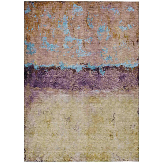 Galaris Orange Washable Indoor-Outdoor Rug