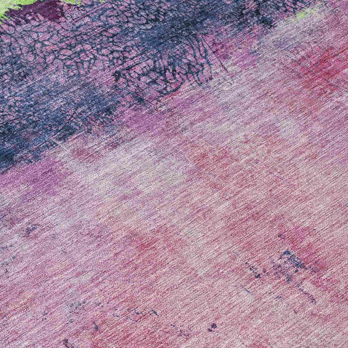 Galaris Pink Washable Indoor-Outdoor Rug