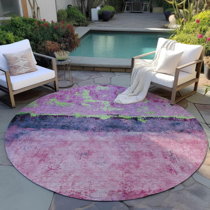Galaris Pink Washable Indoor-Outdoor Rug