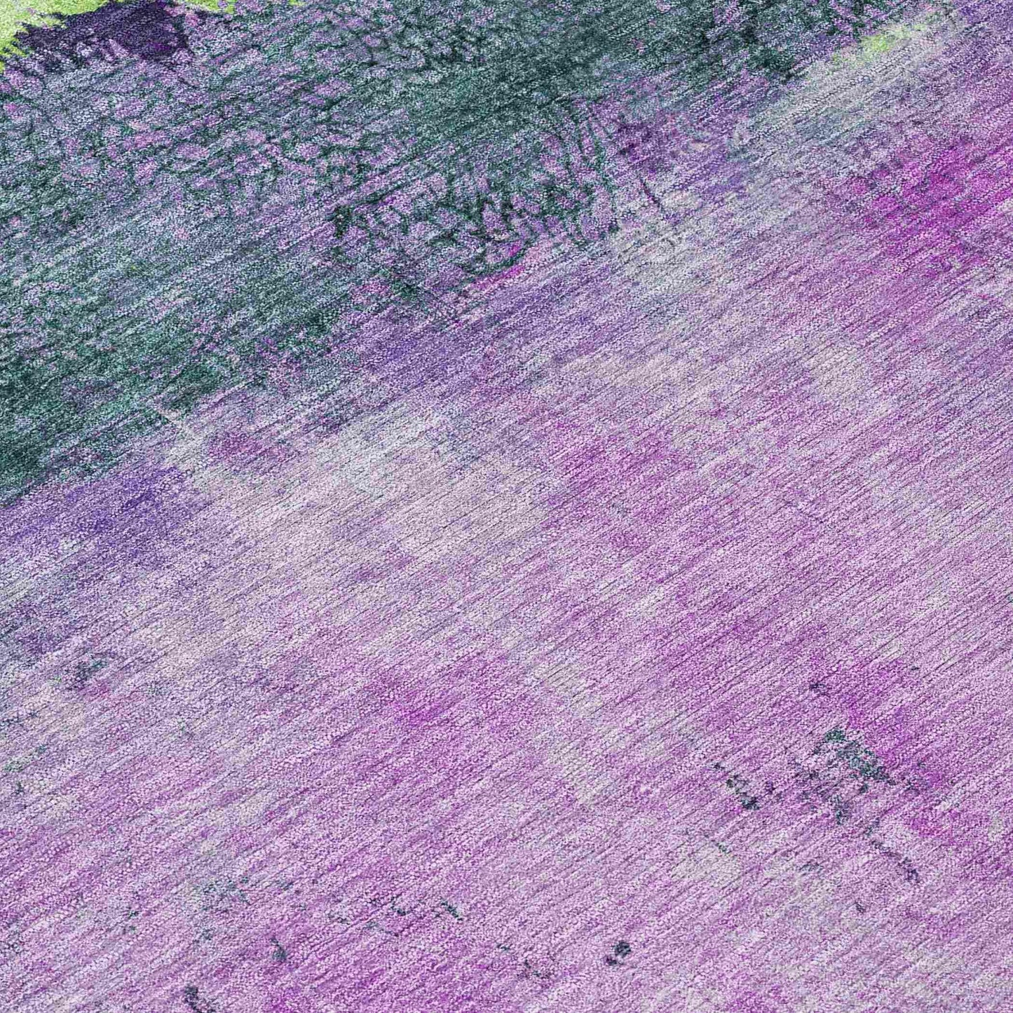 Galaris Purple Washable Indoor-Outdoor Rug