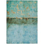 Galaris Teal Washable Indoor-Outdoor Rug