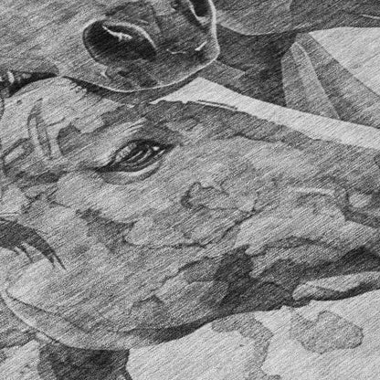 Galion Gray Washable Indoor-Outdoor Rug