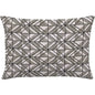 Galit Slate Handmade Outdoor Pillow-Outdoor Pillows-Earnest Collection-20"x13" Lumbar-LOOMLAN