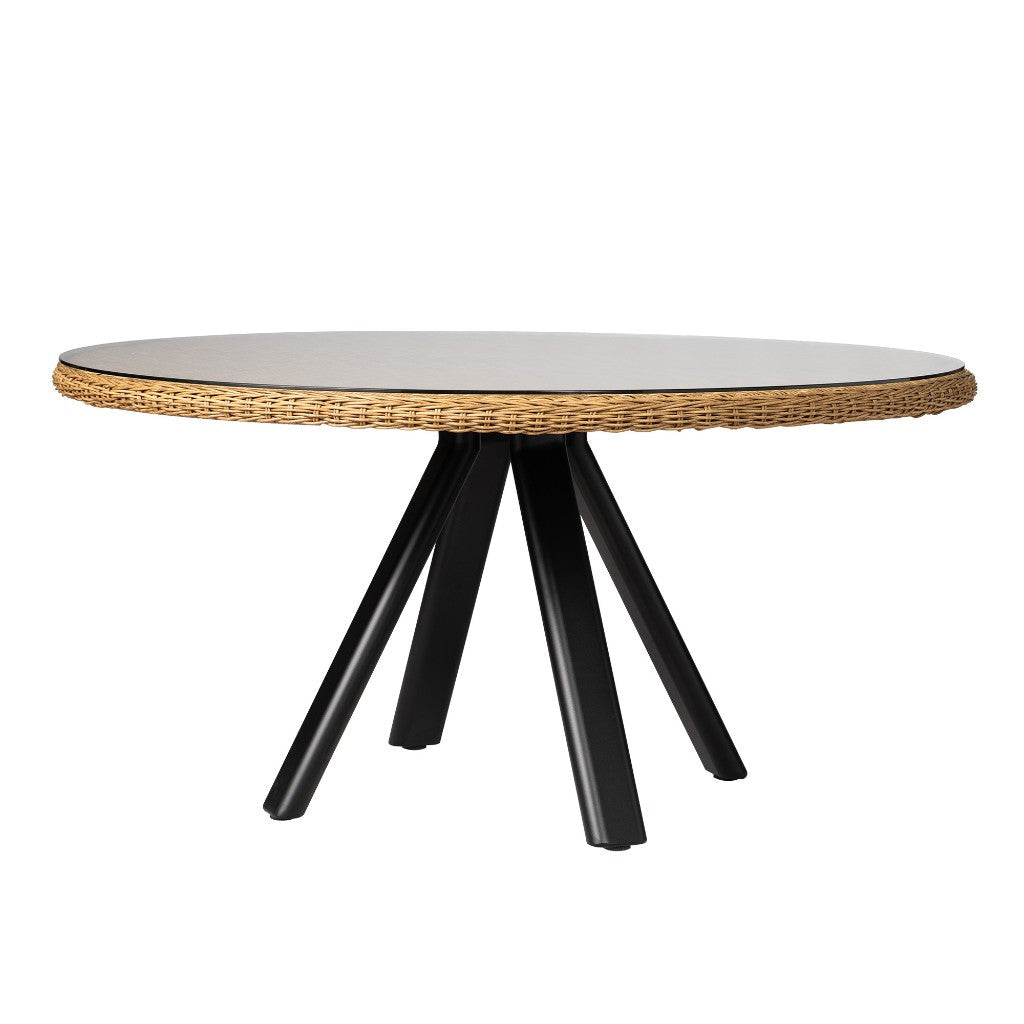 Galloway Aluminum Outdoor Dining Table-Outdoor Dining Tables-Lloyd Flanders-LOOMLAN