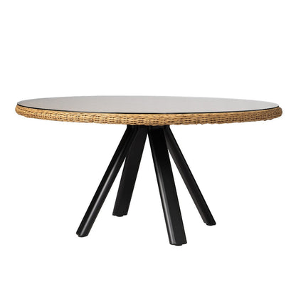 Galloway Aluminum Outdoor Dining Table-Outdoor Dining Tables-Lloyd Flanders-LOOMLAN