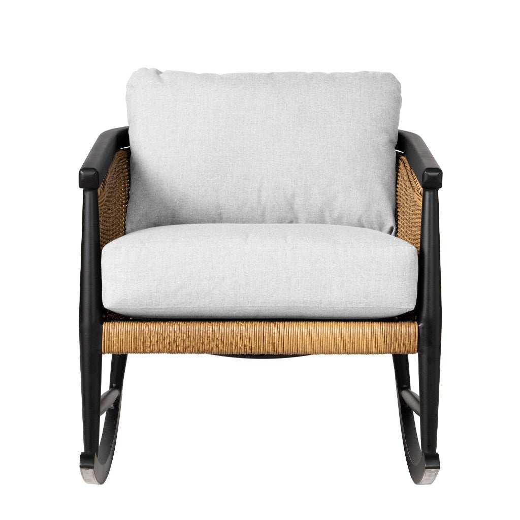 Galloway Aluminum Outdoor Lounge Rocker-Outdoor Lounge Chairs-Lloyd Flanders-LOOMLAN