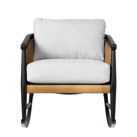 Galloway Aluminum Outdoor Lounge Rocker-Outdoor Lounge Chairs-Lloyd Flanders-LOOMLAN