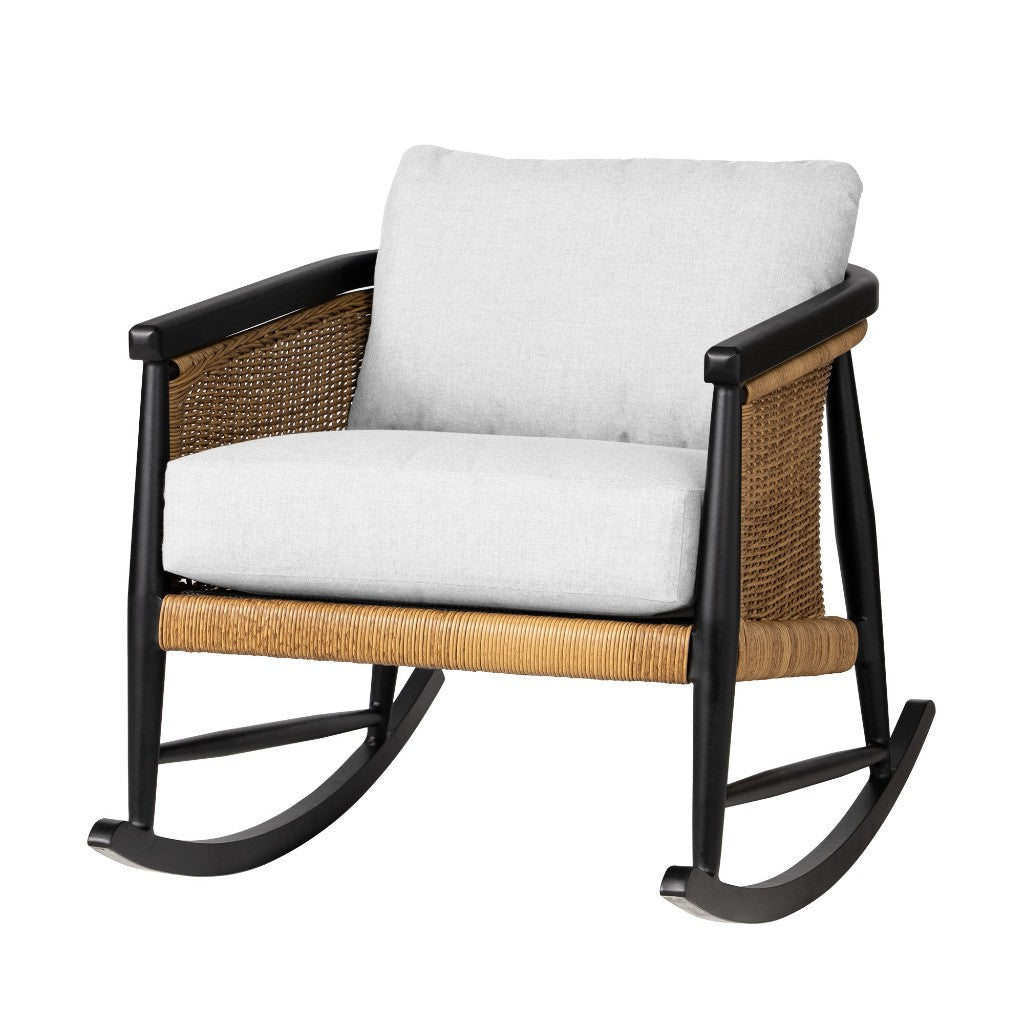 Galloway Aluminum Outdoor Lounge Rocker-Outdoor Lounge Chairs-Lloyd Flanders-LOOMLAN
