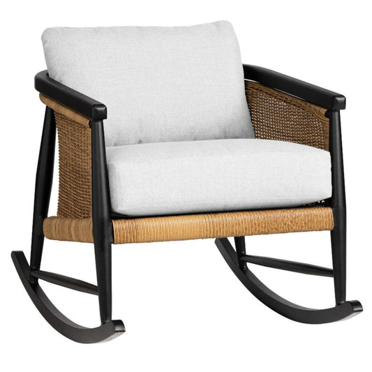 Galloway Aluminum Outdoor Lounge Rocker-Outdoor Lounge Chairs-Lloyd Flanders-LOOMLAN