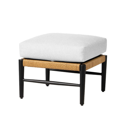 Galloway Aluminum Outdoor Ottoman-Outdoor Ottomans-Lloyd Flanders-LOOMLAN