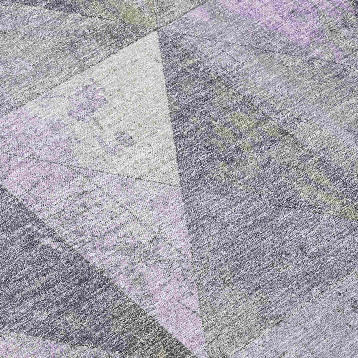 Galon Lavender Washable Indoor-Outdoor Rug