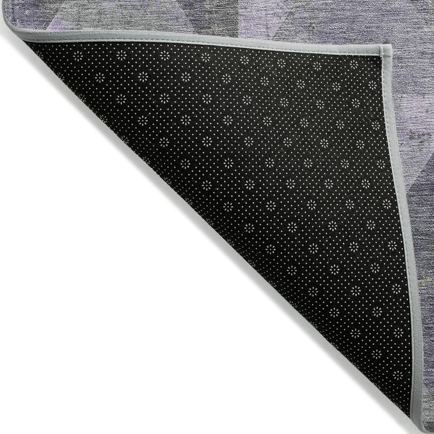 Galon Lavender Washable Indoor-Outdoor Rug