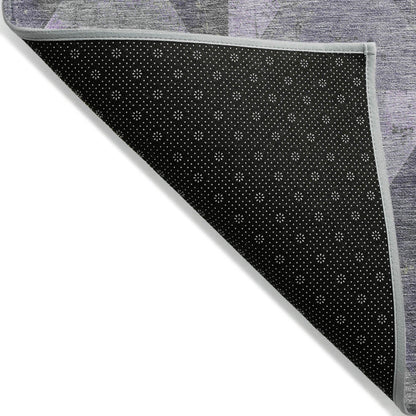 Galon Lavender Washable Indoor-Outdoor Rug