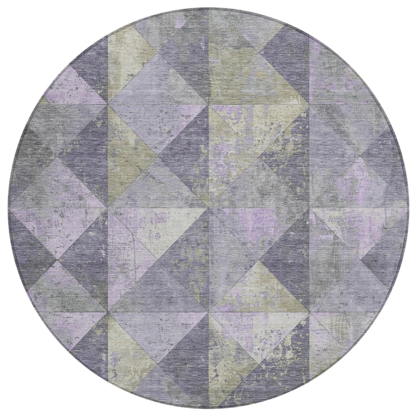 Galon Lavender Washable Indoor-Outdoor Rug