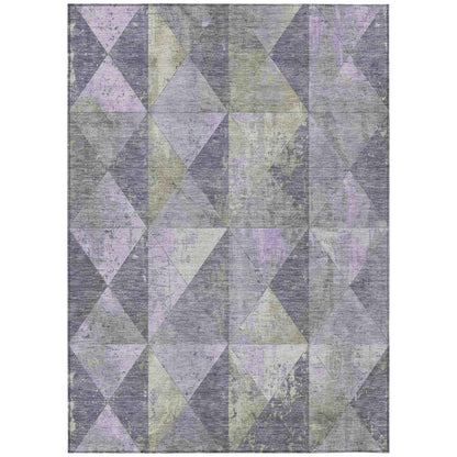Galon Lavender Washable Indoor-Outdoor Rug