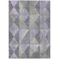 Galon Lavender Washable Indoor-Outdoor Rug
