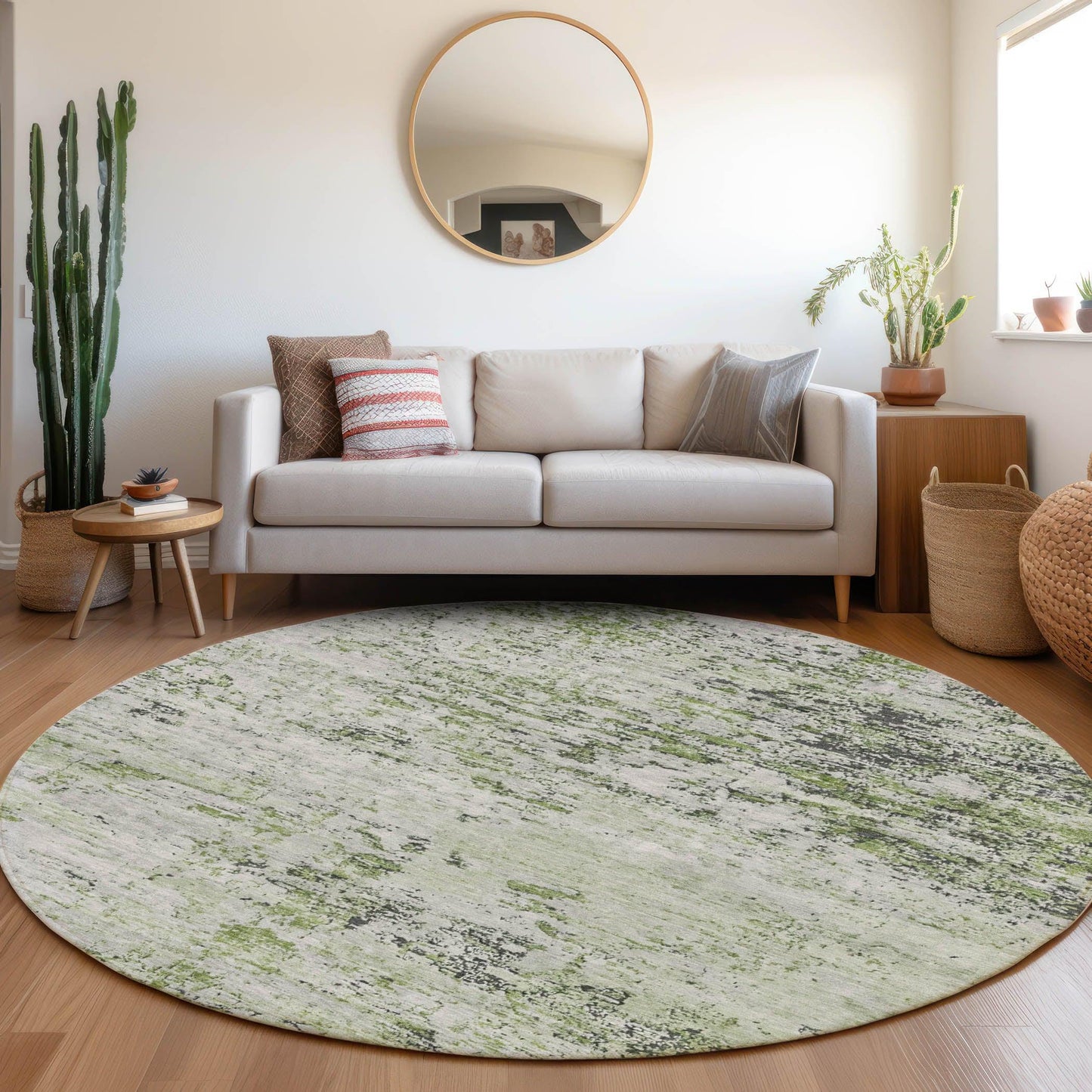 Galora Aloe Washable Indoor-Outdoor Rug