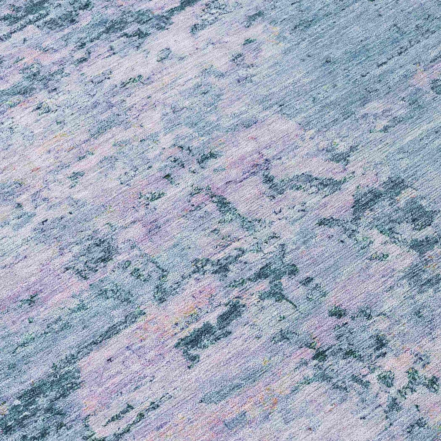 Galora Blue Washable Indoor-Outdoor Rug