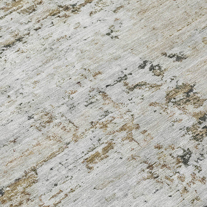 Galora Brown Washable Indoor-Outdoor Rug