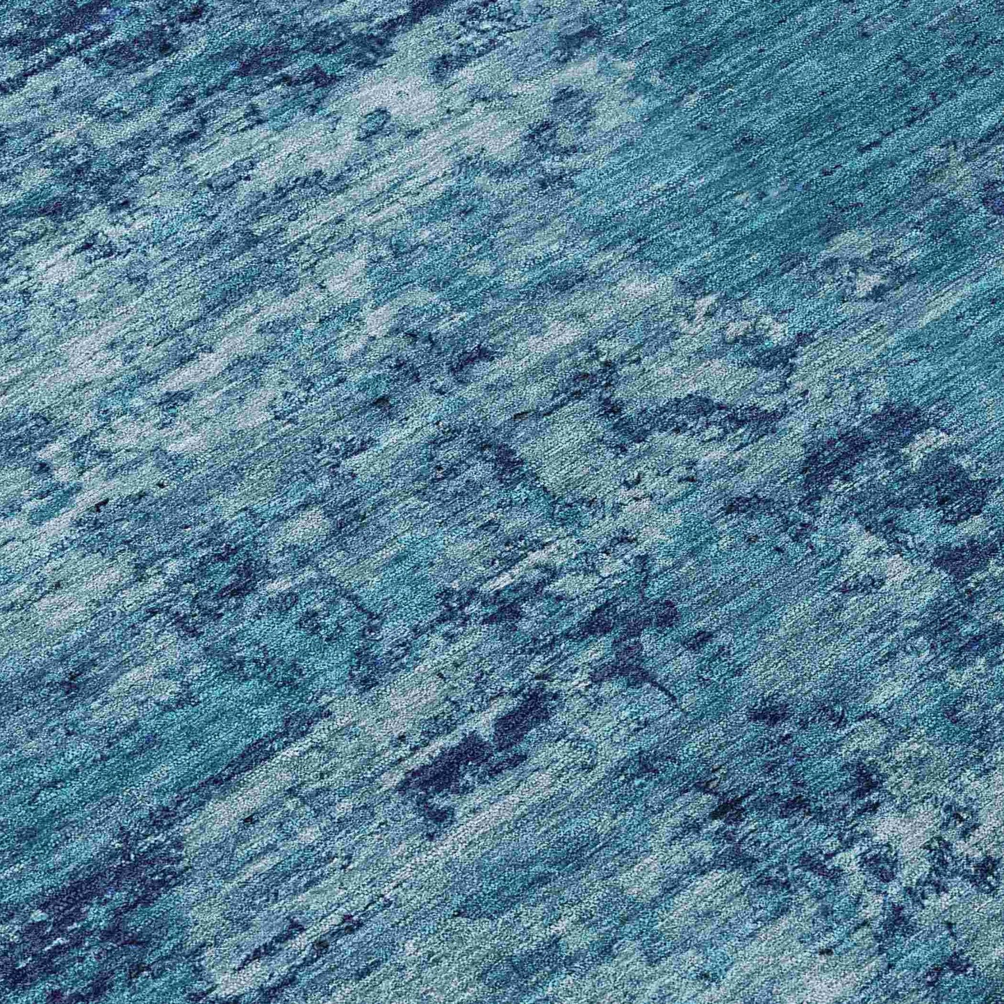 Galora Denim Washable Indoor-Outdoor Rug