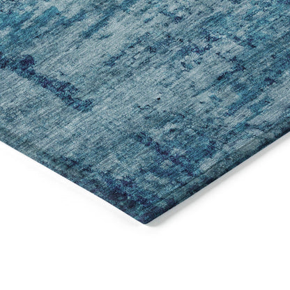Galora Denim Washable Indoor-Outdoor Rug