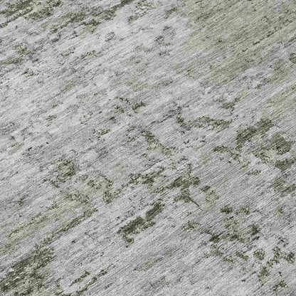 Galora Gray Washable Indoor-Outdoor Rug