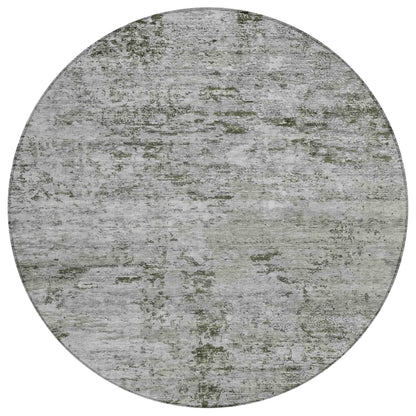 Galora Gray Washable Indoor-Outdoor Rug