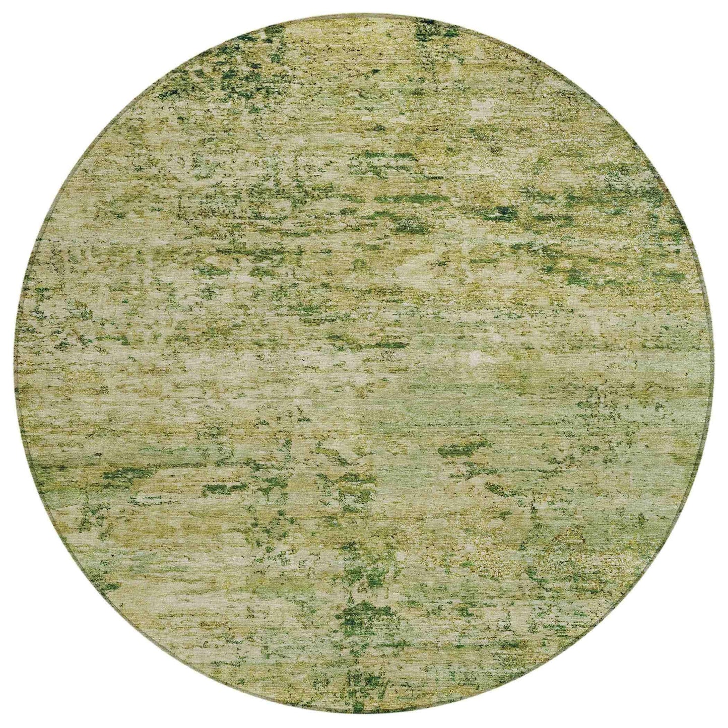 Galora Green Washable Indoor-Outdoor Rug