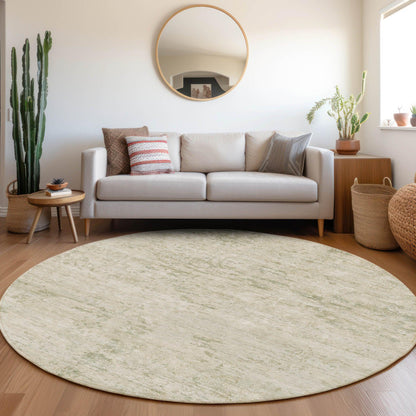 Galora Ivory Washable Indoor-Outdoor Rug