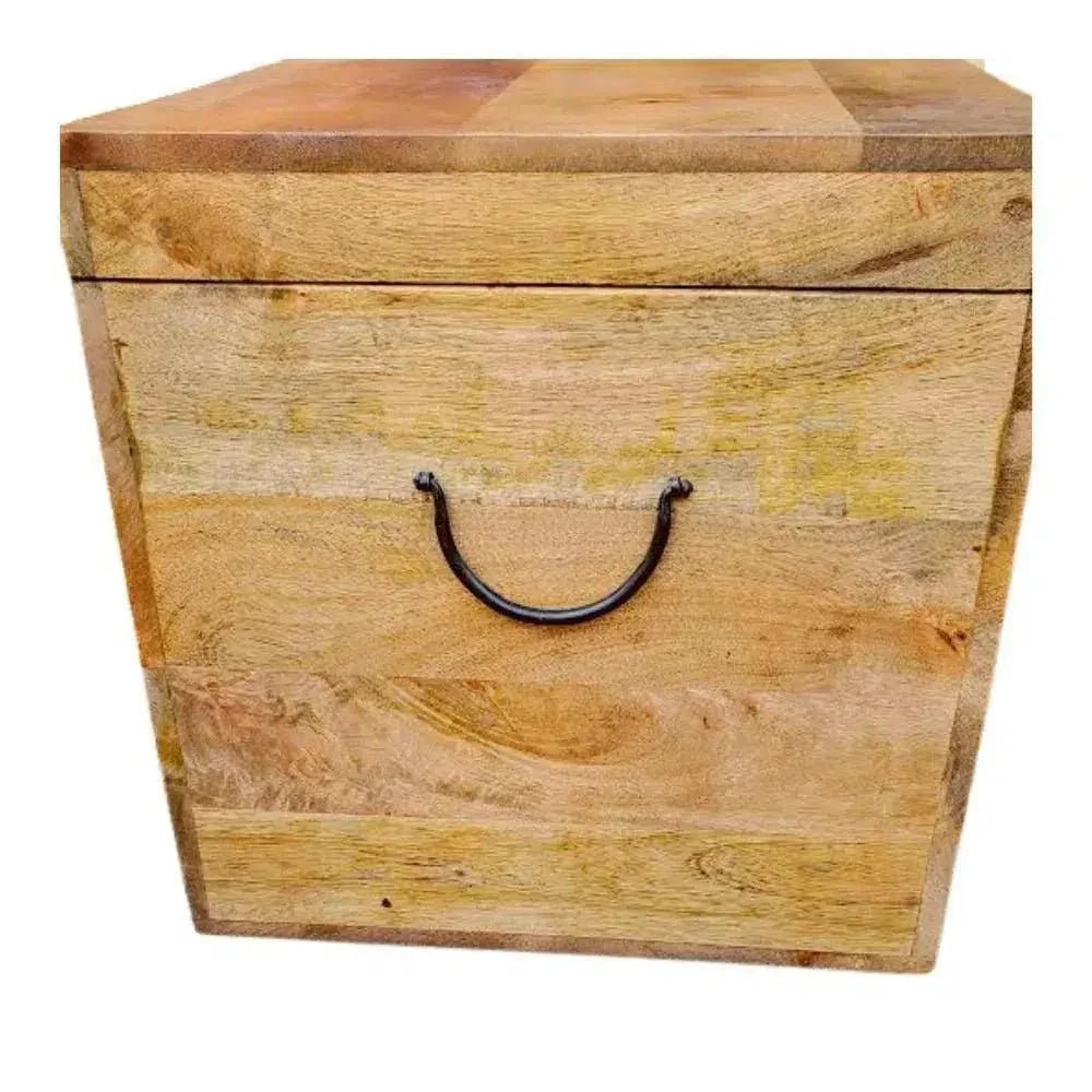 Square Storage Cube Trunk Farmhouse Jameson - LOOMLAN - LOOMLAN - Trunks