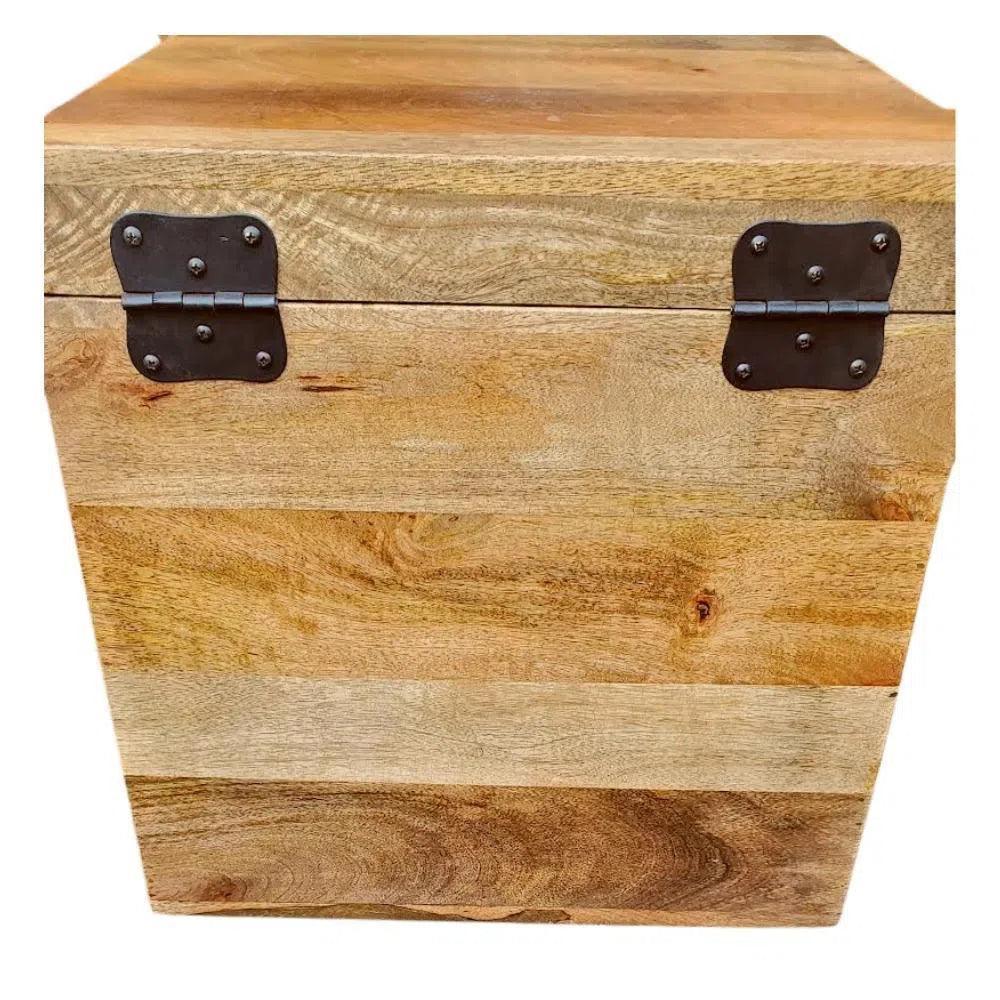 Square Storage Cube Trunk Farmhouse Jameson - LOOMLAN - LOOMLAN - Trunks