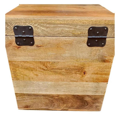 Square Storage Cube Trunk Farmhouse Jameson - LOOMLAN - LOOMLAN - Trunks