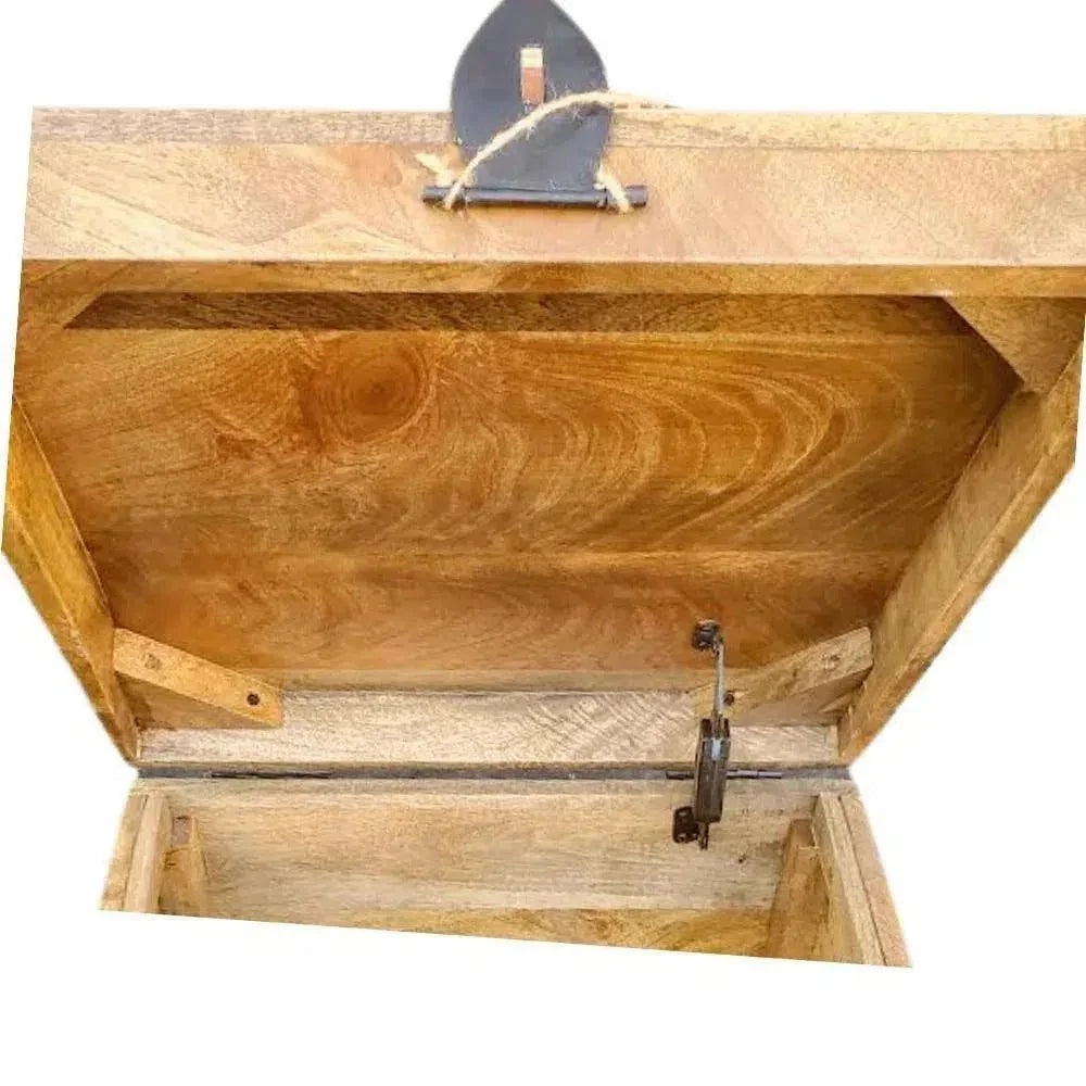 Square Storage Cube Trunk Farmhouse Jameson - LOOMLAN - LOOMLAN - Trunks